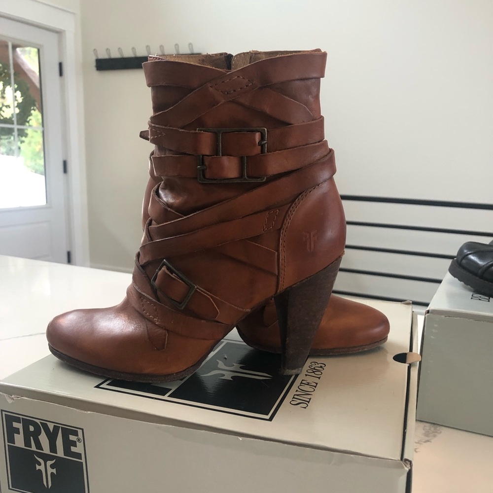 Frye Mikaela Strappy Boots